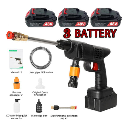 بخاخ ماء قابل لإعادة الشحن بجهد 48 فولت - 3 بطاريات